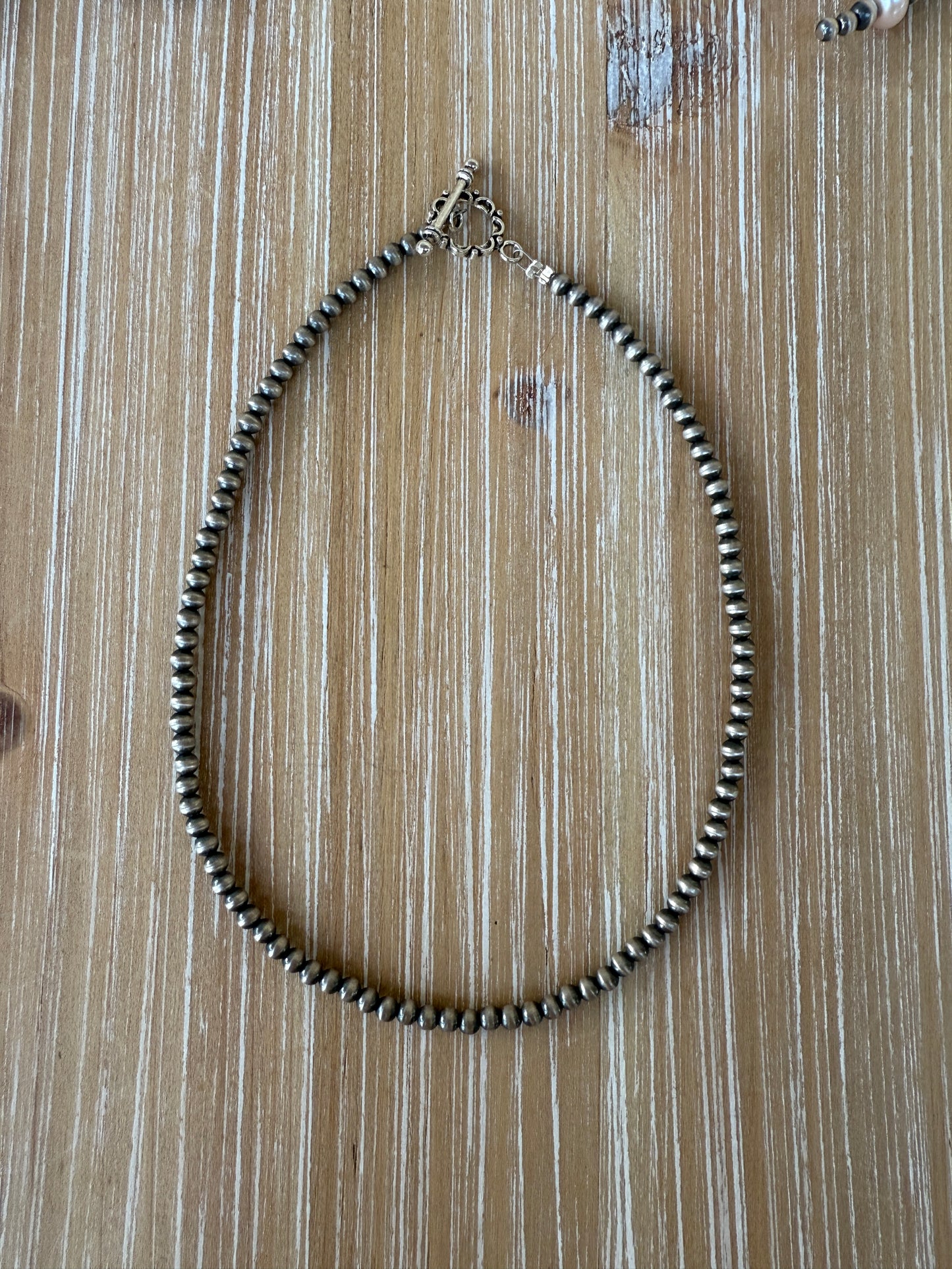 Navajo Pearl Necklace 4mm
