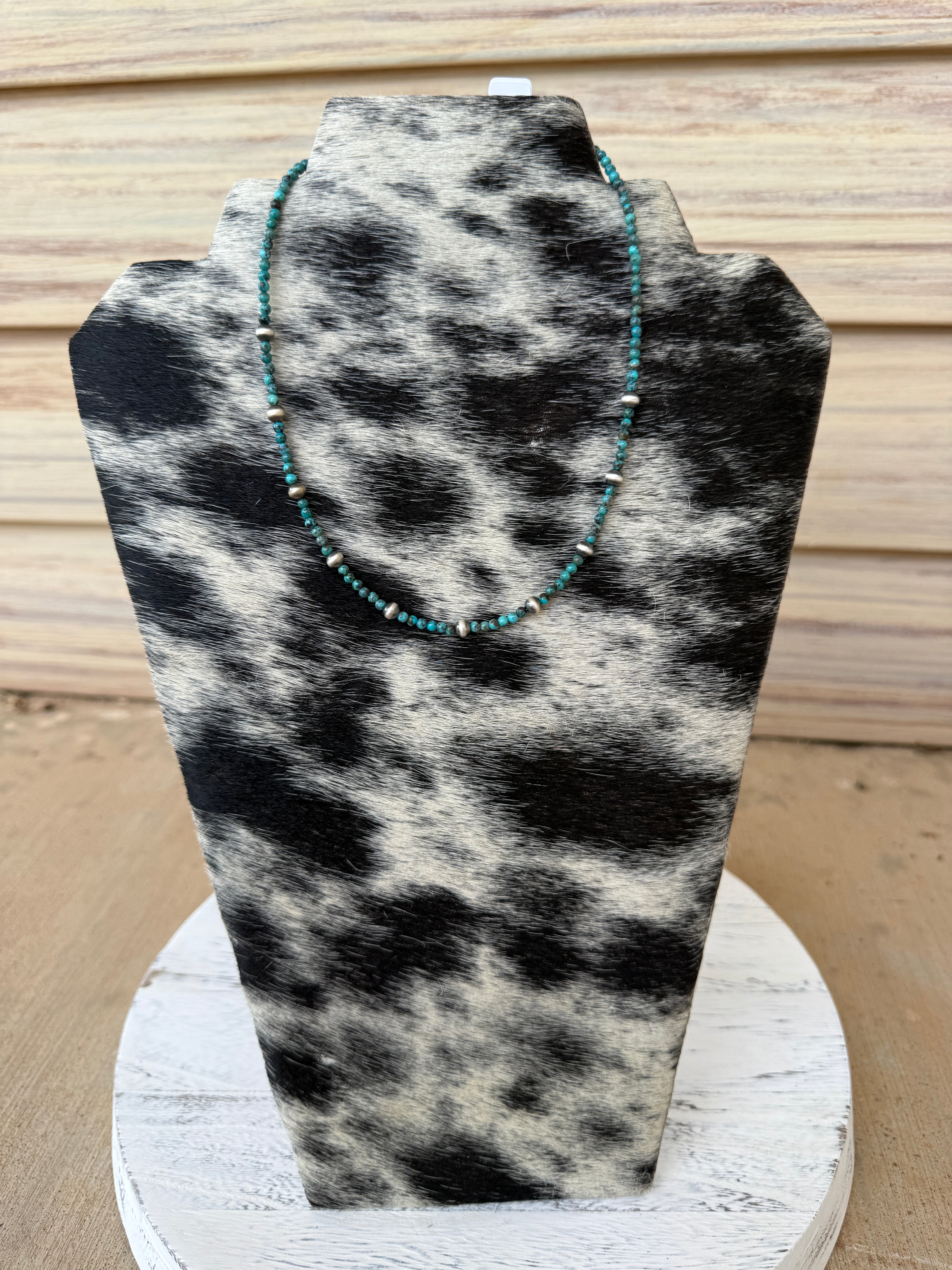 Turquoise & Navajo Pearl Necklace