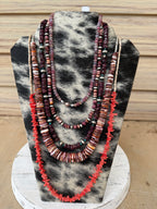 Purple Spiny & Sterling Pearl Necklace