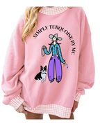 Pink Gingham Mock Neck - 6 Designs - Pre Order