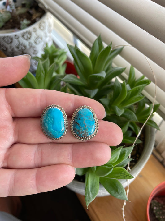 Turquoise Stud Earrings